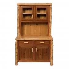 16185 Buffet and Hutch 48 inch Traditional Cedar