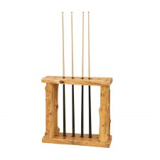 16760 Floor Log Pool Cue Rack- Cedar