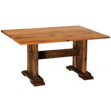 B15116 Rect Harvest Barnwood Dining Table - 60x42 std finish